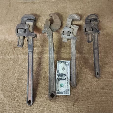 Vintage Pipe Wrenches