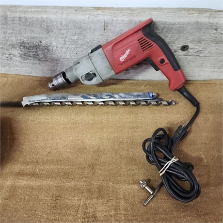 Milwaukee Hammer Drill + Case