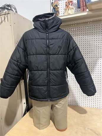 Men’s L Adidas Black Puffer Jacket