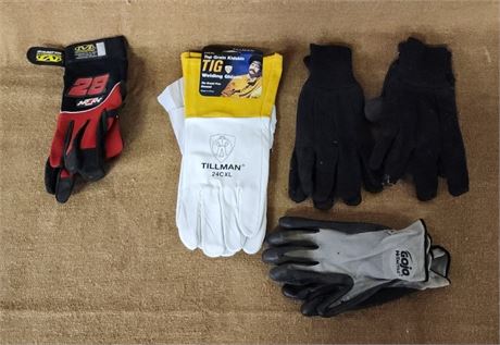 New Welding & Mechanics Gloves...XL