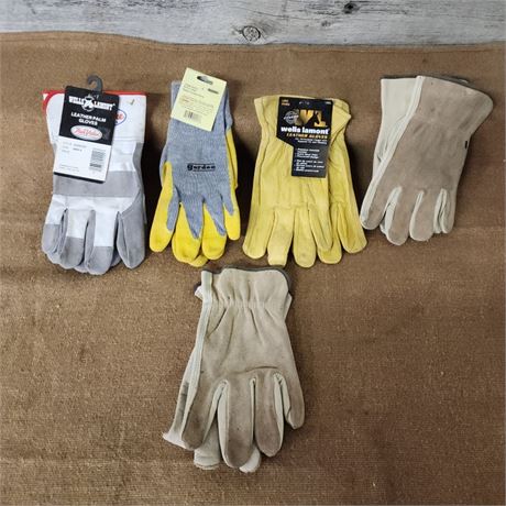 Assorted Work Gloves...L-XL