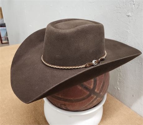 New MHT Westerns 3X Cowboy Hat - 7¹∕₈