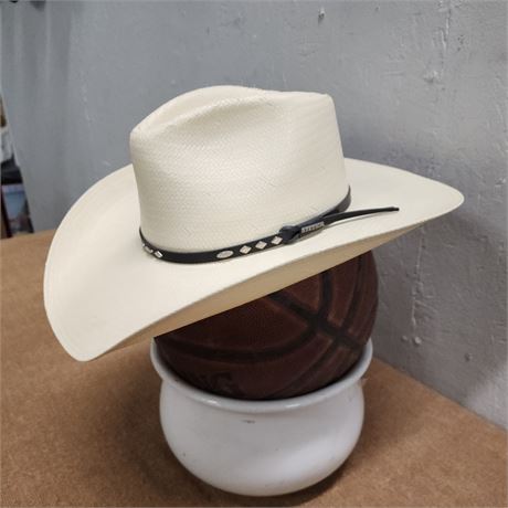 Like New Stetson Stallion Cowboy Hat - 7¹∕₈