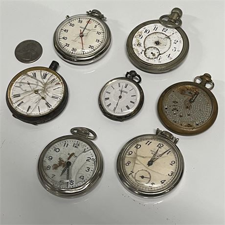 Vintage Pocket Watch Bundle