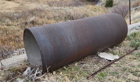 Steel Tube Pipe - 7' x 32" Diameter (³∕₈" thickness)