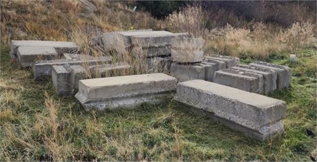 Concrete Barricades/Stops  - Approx 26pcs.