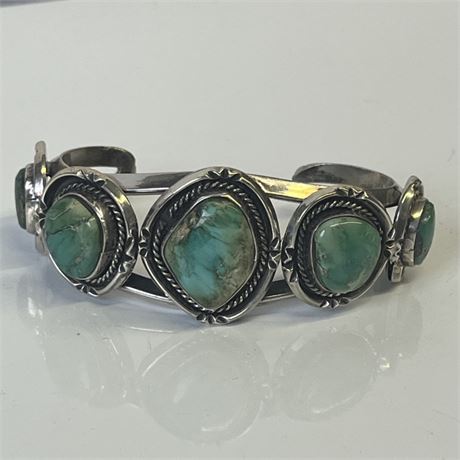 Sterling & Turquoise Bracelet