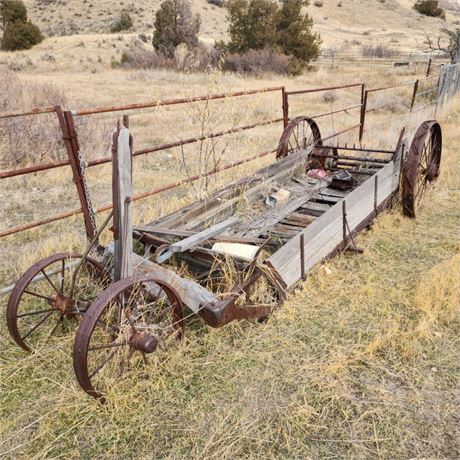 Vintage Manure Spreader