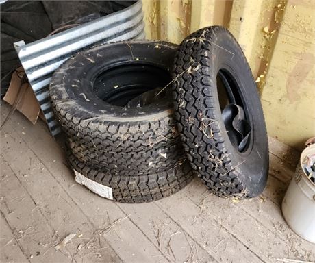 New Truck Tires 750R16 w/ tubes