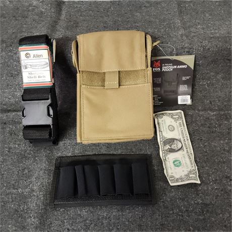 New Shotshell Belt & Pouches