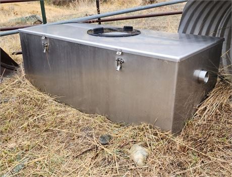 Stainless Steel Tank w/ Lid