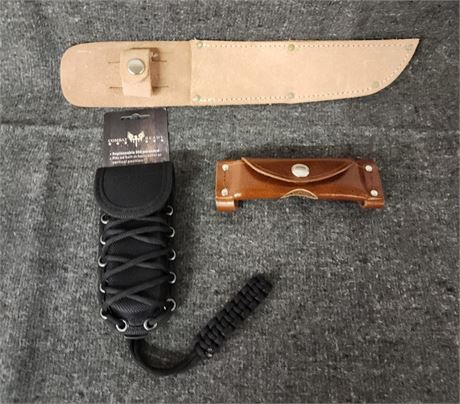 New Knife Sheath Trio