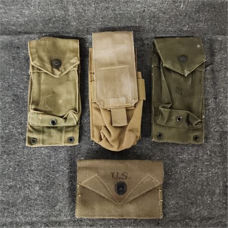 Vintage U.S. Ammo Pouches