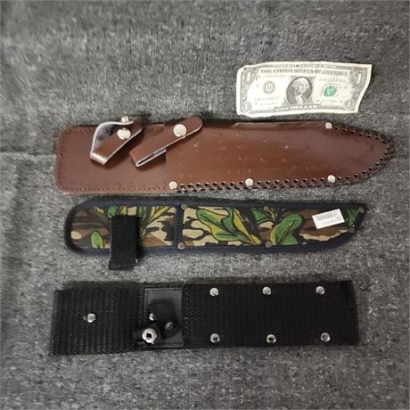 New Knife Sheath Trio