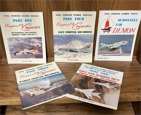 Vinatge Navy Fighting Plane Books