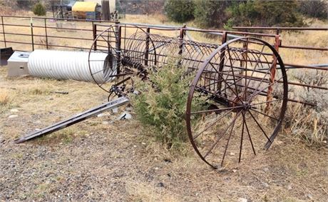 10' Antique Hay Rake