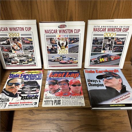 Collectible Nascar Books / Magazines