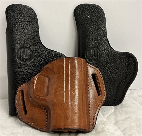 3 Belt Loop holsters