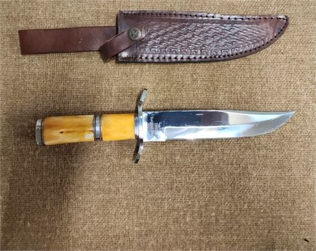 Timber Rattler Knife w/ Sheath