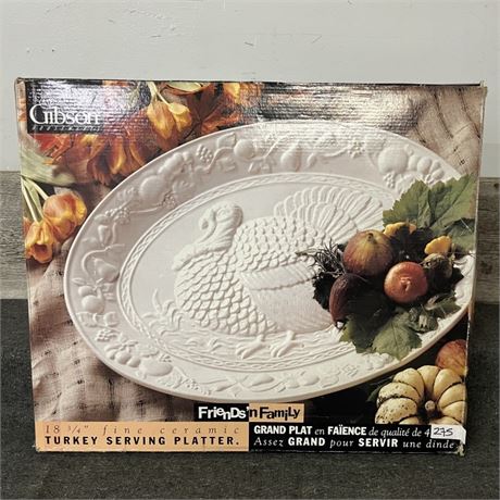 New Turkey Serving Platter