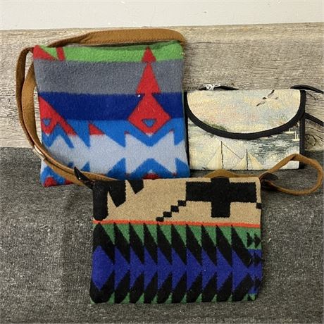 Blanket Purse Trio