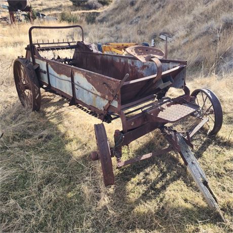 Antique Manure Spreader