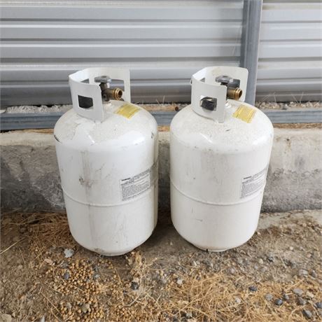 Propane Tank Pair