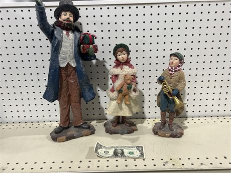 Costco Kirkland Christmas Carolers Porcelain Figurines