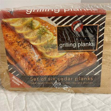 17 Cedar grilling planks