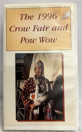 The 1996 crow fair and powwow VHS