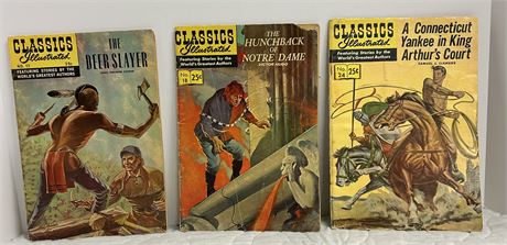 Three classic Illustrated story novels