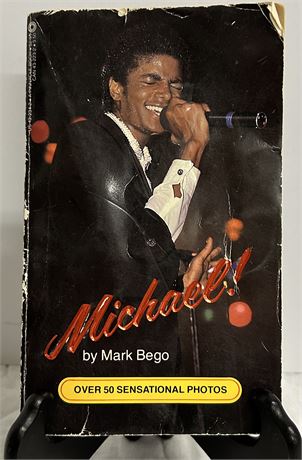 A book about Michael Jackson with over 50 sensational photos by MARK BEGO