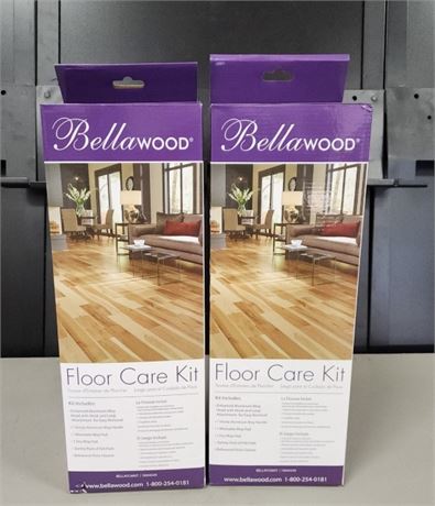 2 - Bellawood Floor Care Kits - 20" Mop Head