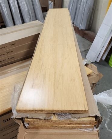 5 Boxes - Bamboo Stair Risers (48"x7½")