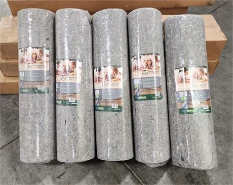 5 - Rolls Insulayment (3' wide rolls-100sq.ft per roll)