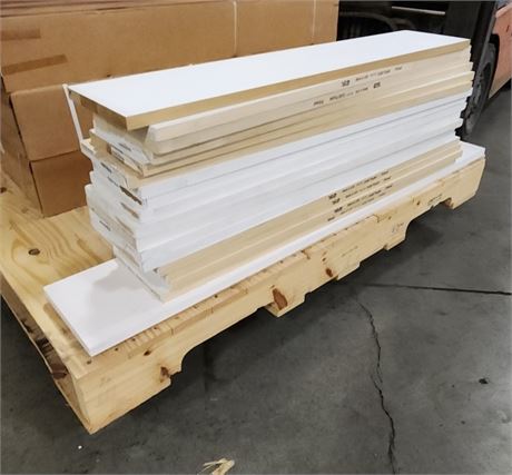 19 - Solid Poplar Risers (mostly 36"x8")