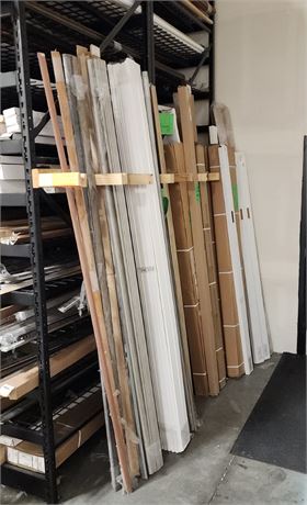 Assorted 8' Moulding & Trim - Over 78pcs.