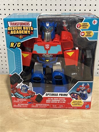 Hasbro Transformers Rescue Bots Academy Optimus Prime Radio Control