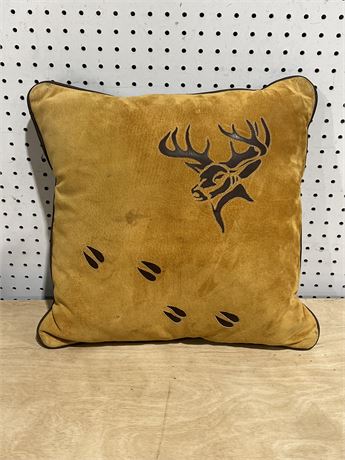 Gold Deer Pillow