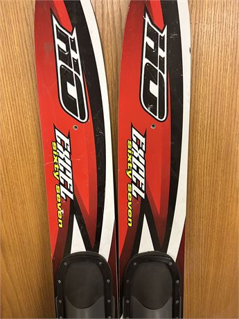 EXCEL SIXTY SEVEN WATER SKIS