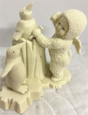 Two beautiful white porcelain figures