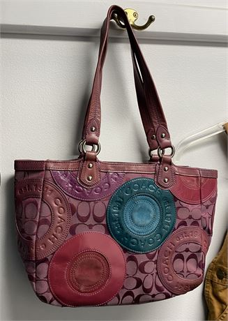 Coach Limited Edition Patchwork Tote