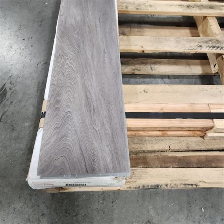 3 Boxes - Tranquility Resilient Click Flooring - Stormy Gray Oak 5mm Click