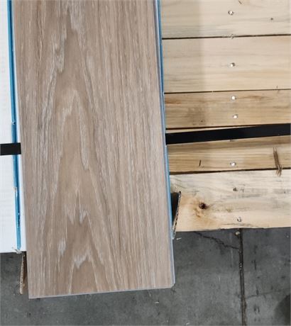 3 Boxes - Coreluxe Rigid Vinyl Plank Flooring - Saint Florent Hickory 5mm+Pad