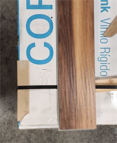 10 Boxes - Coreluxe Rigid Vinyl Plank Flooring - Tobacco Road Acacia 8mm