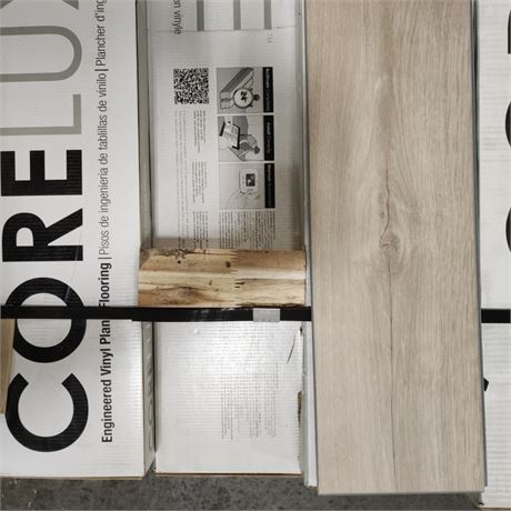 9 Boxes - Coreluxe EVP Flooring - Versailles Oak 6mm+Pad