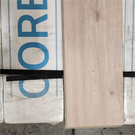 5 Boxes - Coreluxe Rigid Vinyl Plank Flooring - Rotterdam Autumn Oak 5mm+Pad