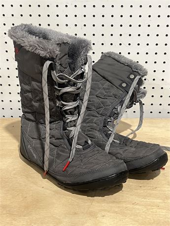 Columbia Women’s Minx Mid II Omni Heat Waterproof Snow Boots Size 8.5