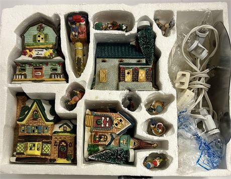 15pc Lighted Village