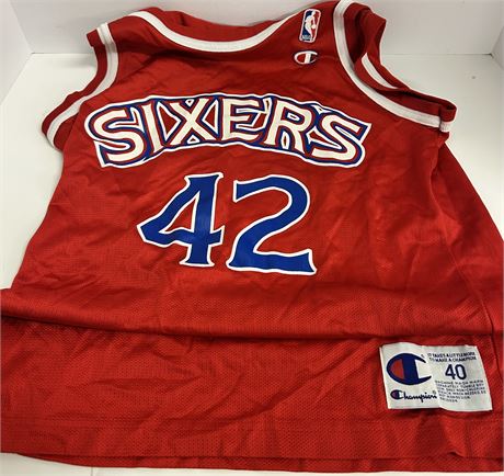 Sixers NBA Jersey number 42